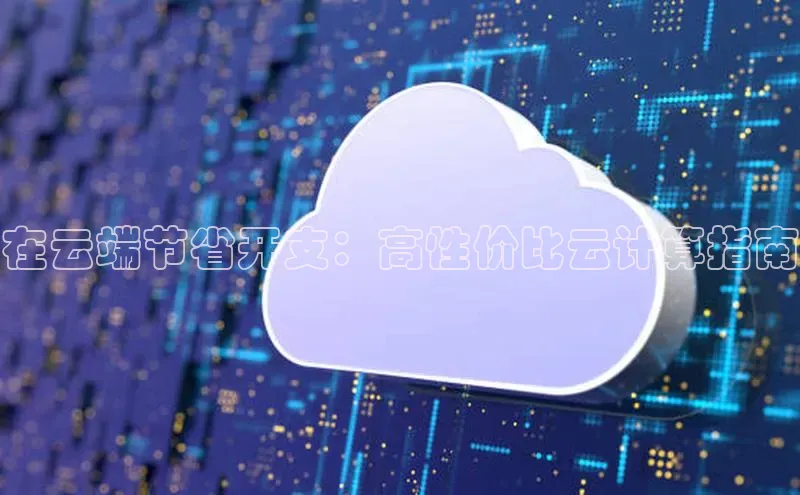 加拿大28圈合法吗赛富乐斯在云端节省开支：高性价比云计算指南