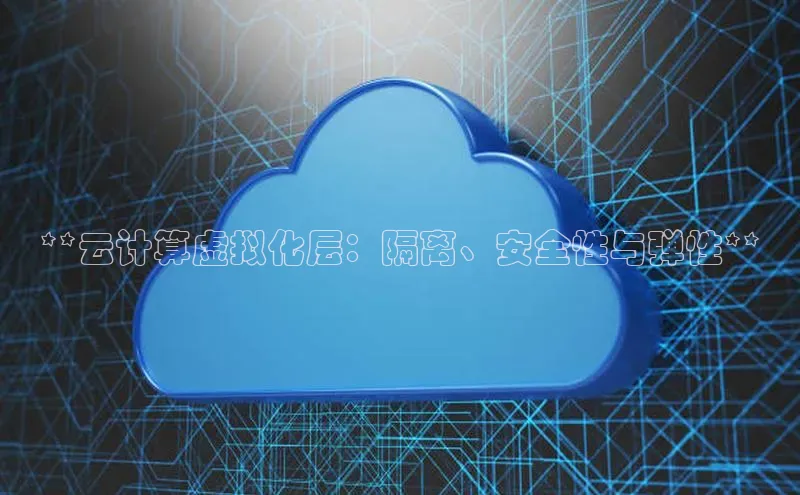 加拿大28圈合法吗赛富乐斯**云计算虚拟化层：隔离、安全性与弹性**