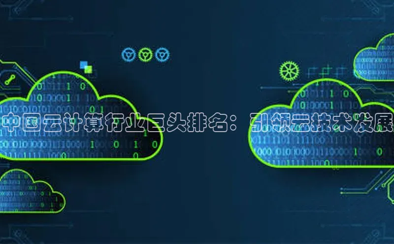 能玩加拿大28的网址江铃新能源中国云计算行业巨头排名：引领云技术发展