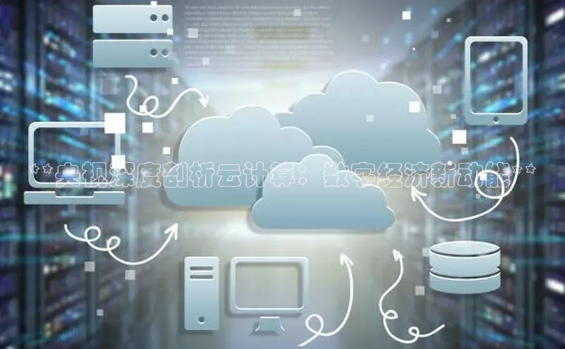 28圈.ccmpc29官网版下载百度手机输入法**央视深度剖析云计算：数字经济新动能**