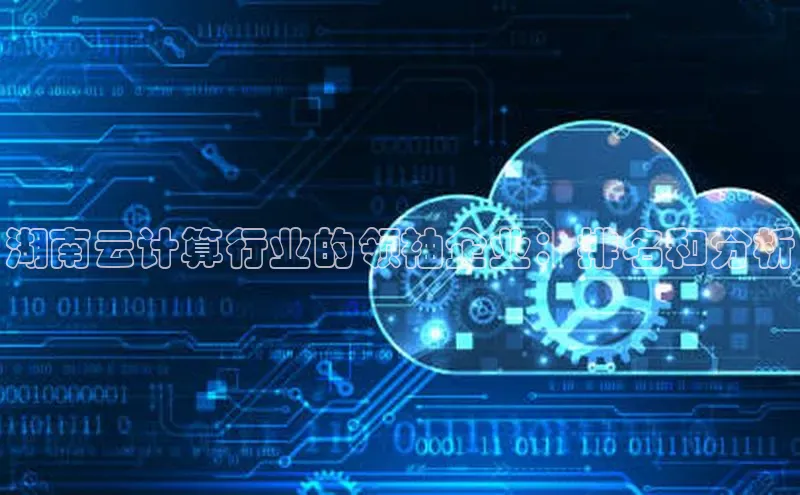 28电子游戏官方网站极氪智能科技湖南云计算行业的领袖企业：排名和分析