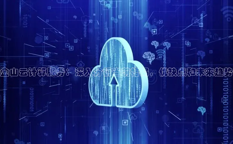 28圈注册网站一径科技金山云计算服务：深入分析当前格局，优缺点和未来趋势